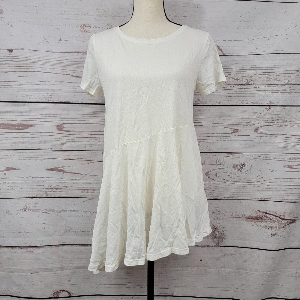 NWT Bobi Los Angeles asymmetrical flowy t shirt